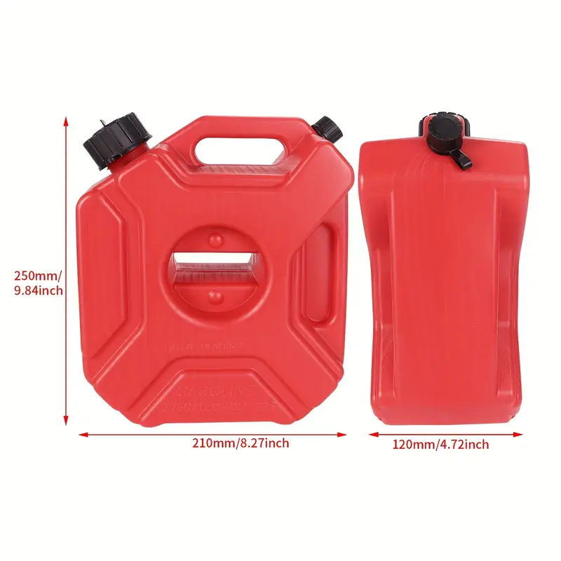 3L/5L (With Lock) Motorcycle Accessory Fuel Tank - Image 6